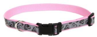 Nylon Dog Collar, Color : Pink