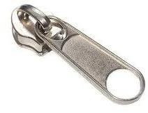 Metal Zipper Slider, For Garments, Color : Silver