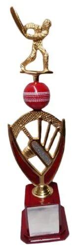 Cup Brass Cricket Trophy