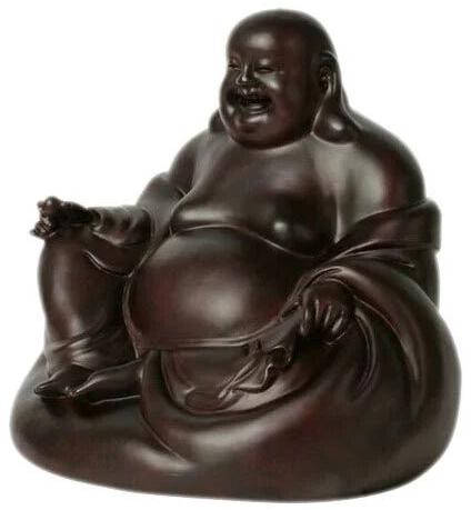 Sitting Laughing Buddha Statue, Feature : Fine finish