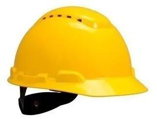 HDPE Full Brim Hard Hat, Color : Yellow