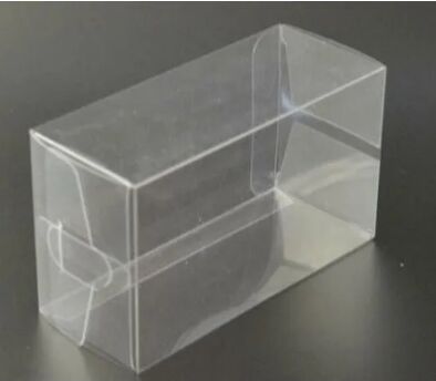 Rectangle PVC Packaging Box, Pattern : Plain