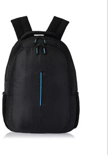 Black Laptop Backpack, Capacity : 30 kg