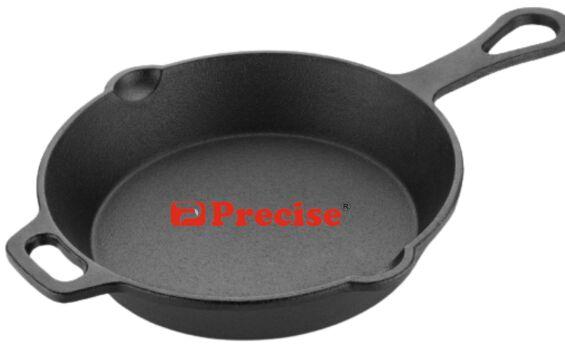 PRECISE CAST IRON DEEP  SKILLET PAN