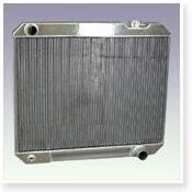 Rectangular Polished Aluminium Radiator Core