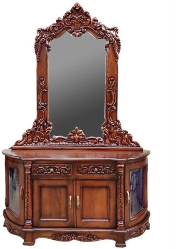 Wooden Hand Carved Dressing Table