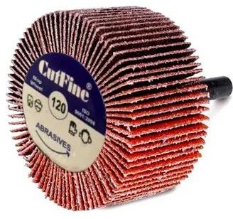 CUTFINE Aluminium Oxide Spindle Mop Wheel, for Polishing, Buffing etc., Size : 20mm - 75mm
