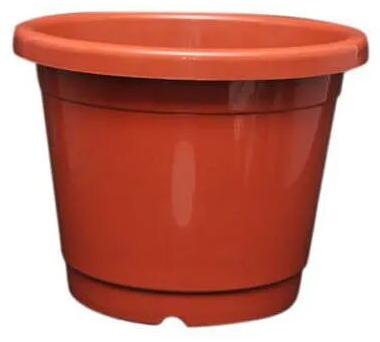 Round Plastic Nursery Pots, Color : Brown
