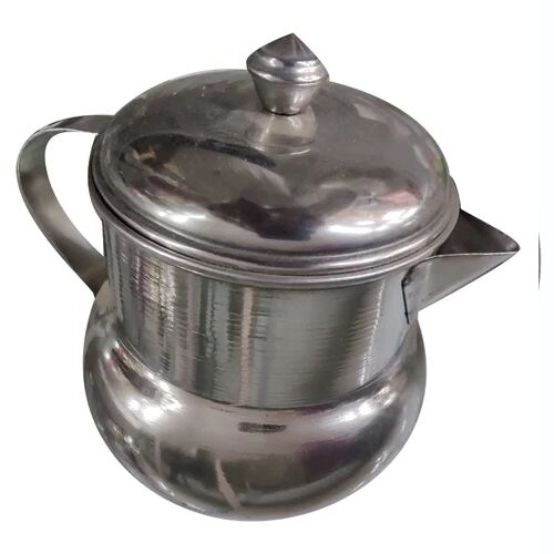 Shri Tej Stainless Steel Tea Kettle, Color : Silver