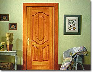 Engineered Veneer Molded Panel Doors