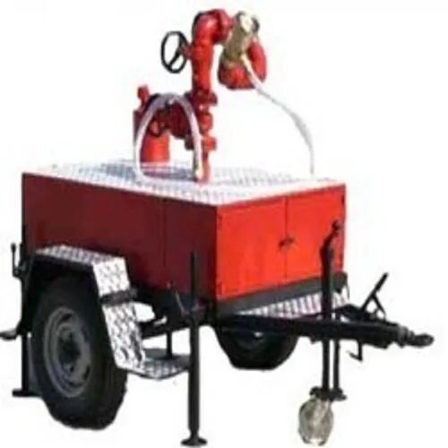 Tcs Red Stainless Steel Trolley Mounted Monitor, For Fire Fighting, Size : 75 Mm