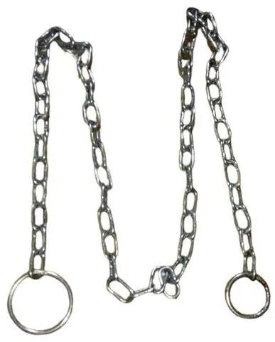 Mild Steel Link Chain, Color : Silver