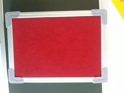 Durable Aluminium Magnetic Notice Board, Color : blue, green, red