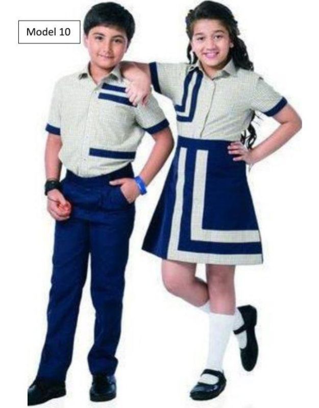 Kids Summer School Uniform Set