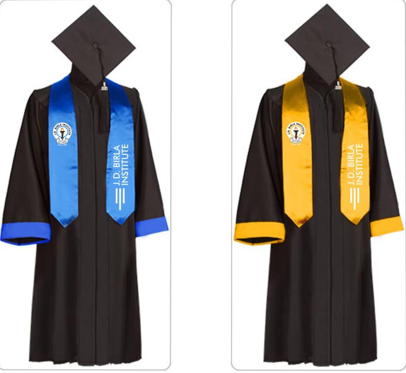 Black Traditional Convocation Uniform, Feature : Anti-Wrinkle, Comfortable, Easily Washable, Embroidered