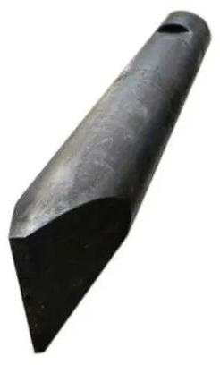 Mild Steel Hydraulic Rock Breaker Chisel, Length : 3feet