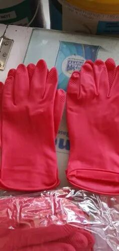 Rubber Hand Gloves, for Construction/Heavy Duty Work