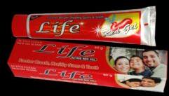 Life Red Gel Toothpastes