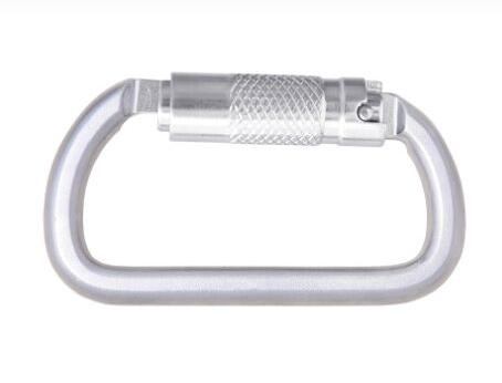 Stainless Steel Triple Action Locking Bulb type Karabiner