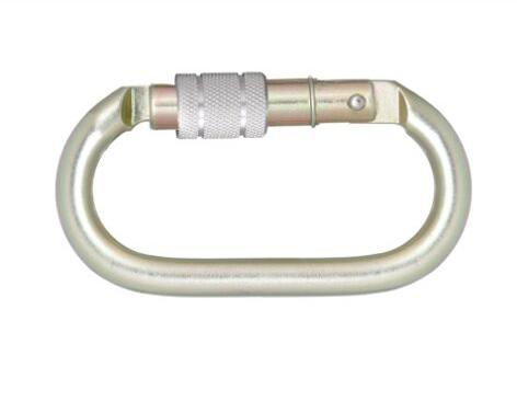 Steel Screw Locking Bulb type Karabiner