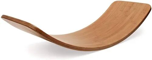 Gns Brown Wooden Balance Board, For Gym, Shape : Curve