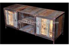 Recycle wood TV Unit