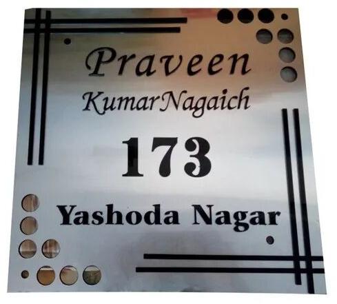 acrylic name plate