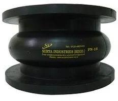 Surya Industries Black Rubber Expansion Joints, for Hydraulic Pipe, Hardness : Tough