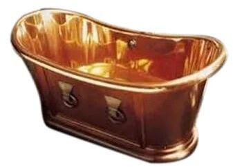 Polished Copper Bathtub