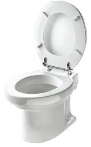 Ceramic Electric Toilet, Color : White