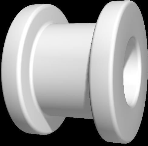 titanium collar button