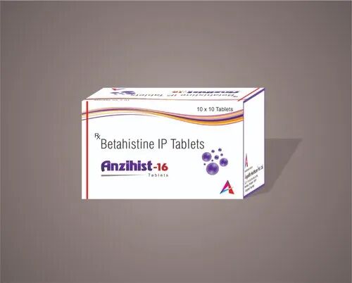 Betahistine Tablets, Packaging Type : Alu-Alu