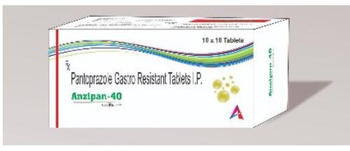 Pantoprazole Tablet 40mg, Packaging Type : Strips