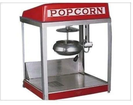 Cookman Automatic Stainless Steel Popcorn Making Machine