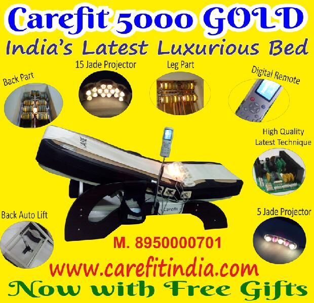 Fully Automatic Latest Thermal Massage Bed (Carefit-5000 GOLD LUXURY B