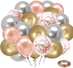 Metallic Balloons, Size : 10 inches 12 inches
