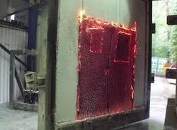 Wood Fire Rated Door, Open Style : Automatic