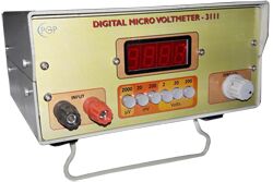 Digital DC Micro Voltmeter by Physitech Electronics, digital dc