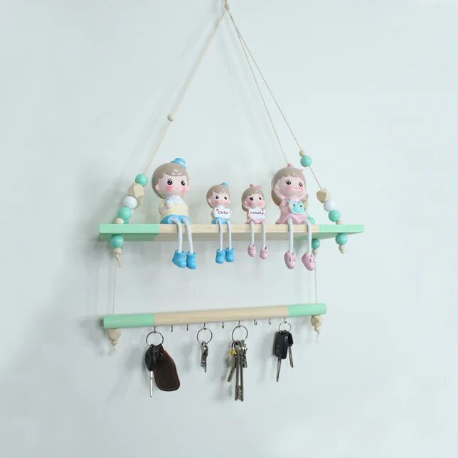 Wooden  Wooden Hanging Shelf