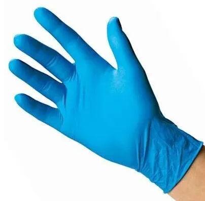 Polymer Nitrile Gloves, Color : Blue