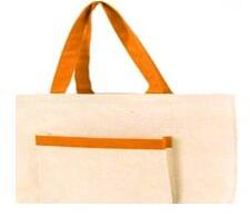 CUSTOM PRINTED CANVAS TOTE BAGS, Style : Handled
