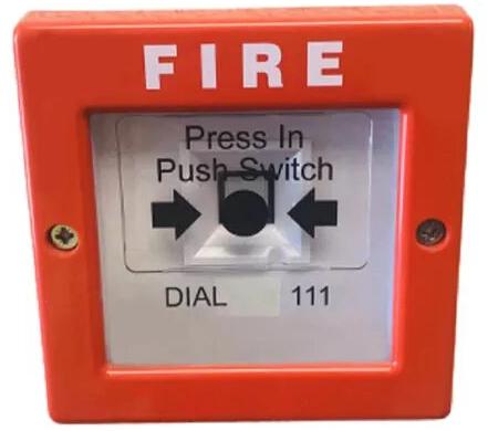 Fire Alarm Call Box, Color : Red White