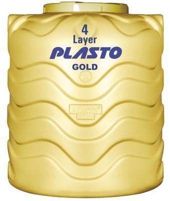 Round LDPE Plasto Gold Water Tank