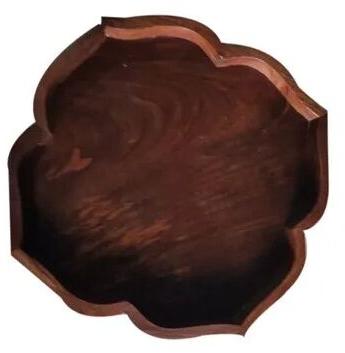 Brown Wooden Serving Tray