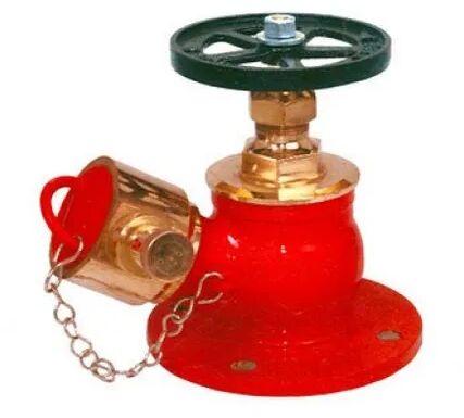 Gun Metal Hydrant Valve, Color : Red