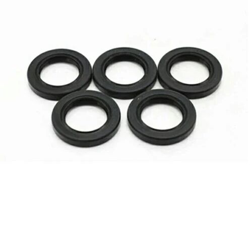 Round Rubber Crankshaft Oil Seal, Color : Black