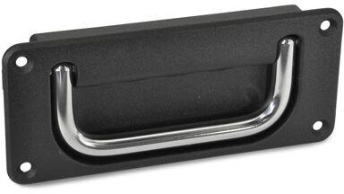 Folding handles, Color : Black, Silver