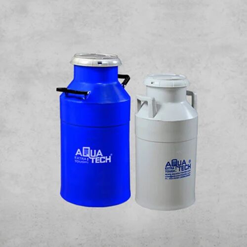 Grey Aquatech Plastic Milk Can, Capacity : 40 Ltr