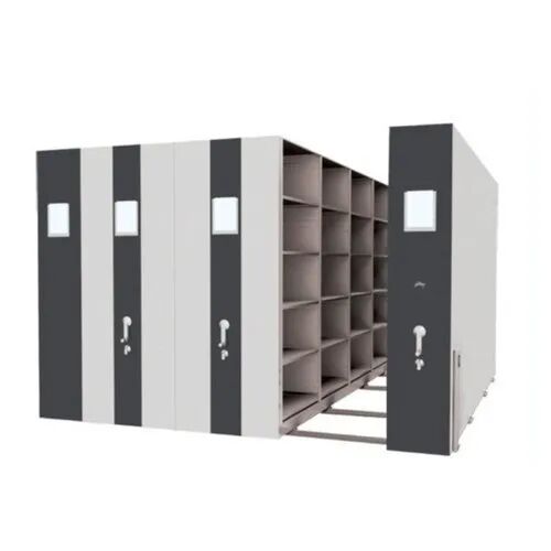 Mild Steel Mobile Compactor Storage System, Color : Gray