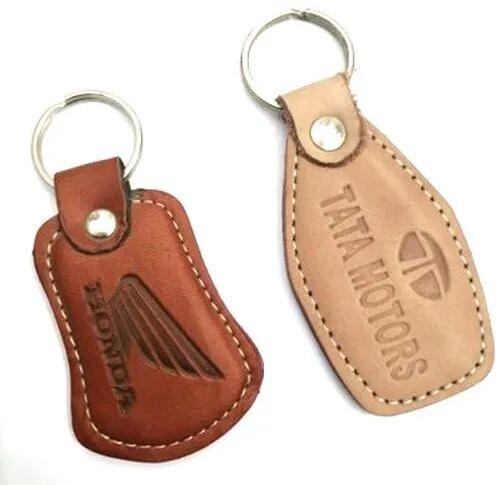 Leather Promotional Keychain